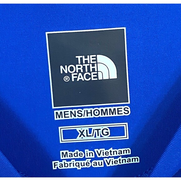 NWT The North Face Short Sleeve T-Shirt UPF 50 Blue Nautical Ocean Men's Size XL - Picture 4 of 9